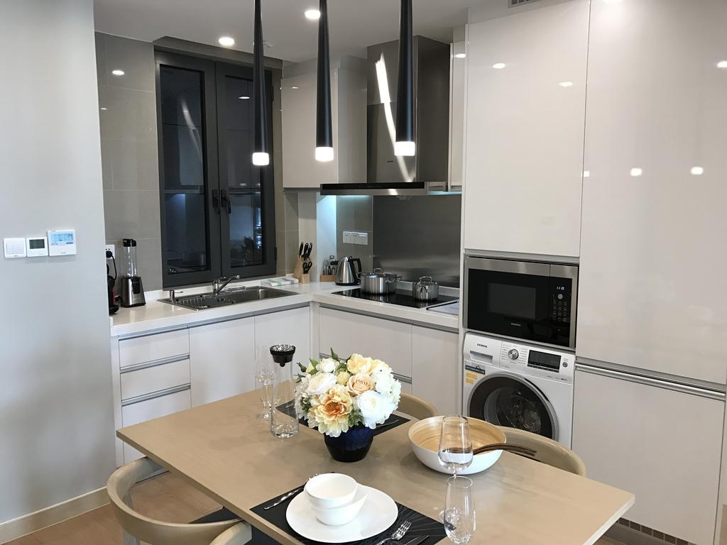 One Sunland Serviced Suites Managed By Lanson Place Shanghái Habitación foto